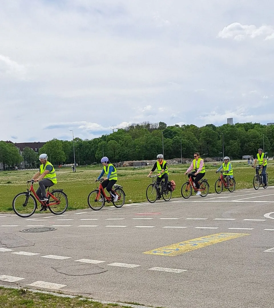 Fahrradtraining in der Gruppe