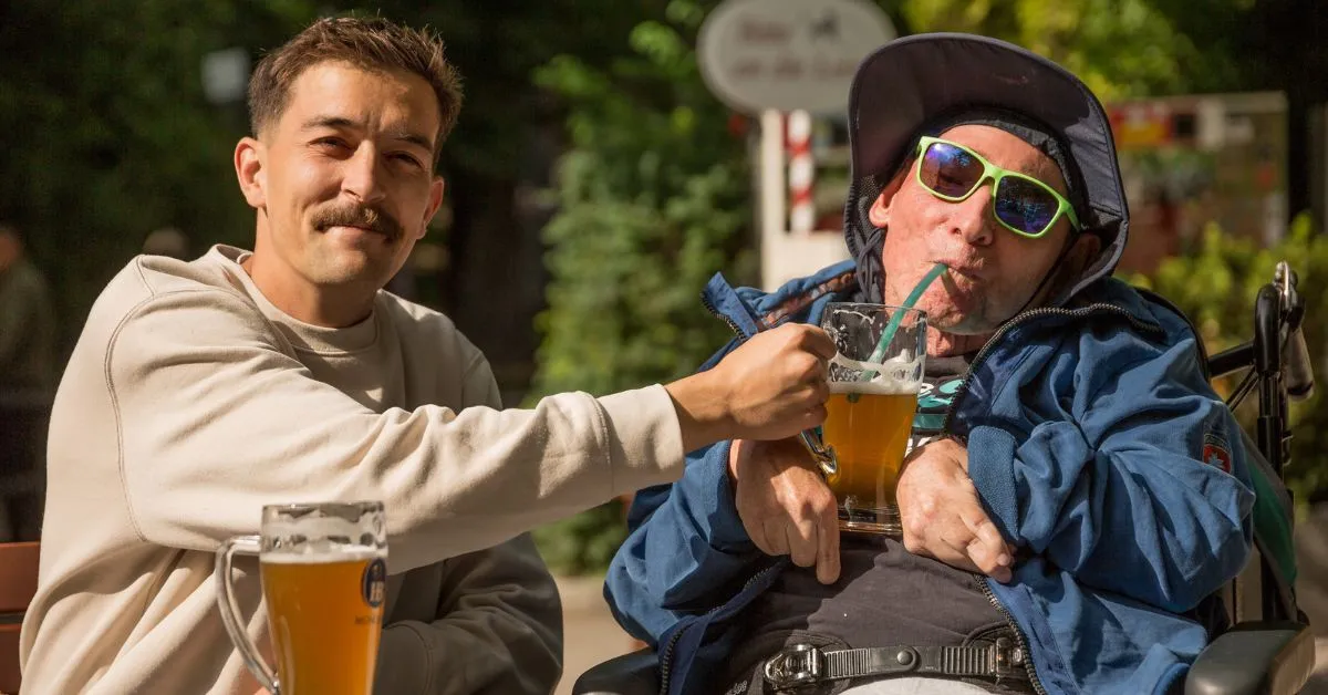 Besuch im Biergarten | Foto:Immanuel Rahman